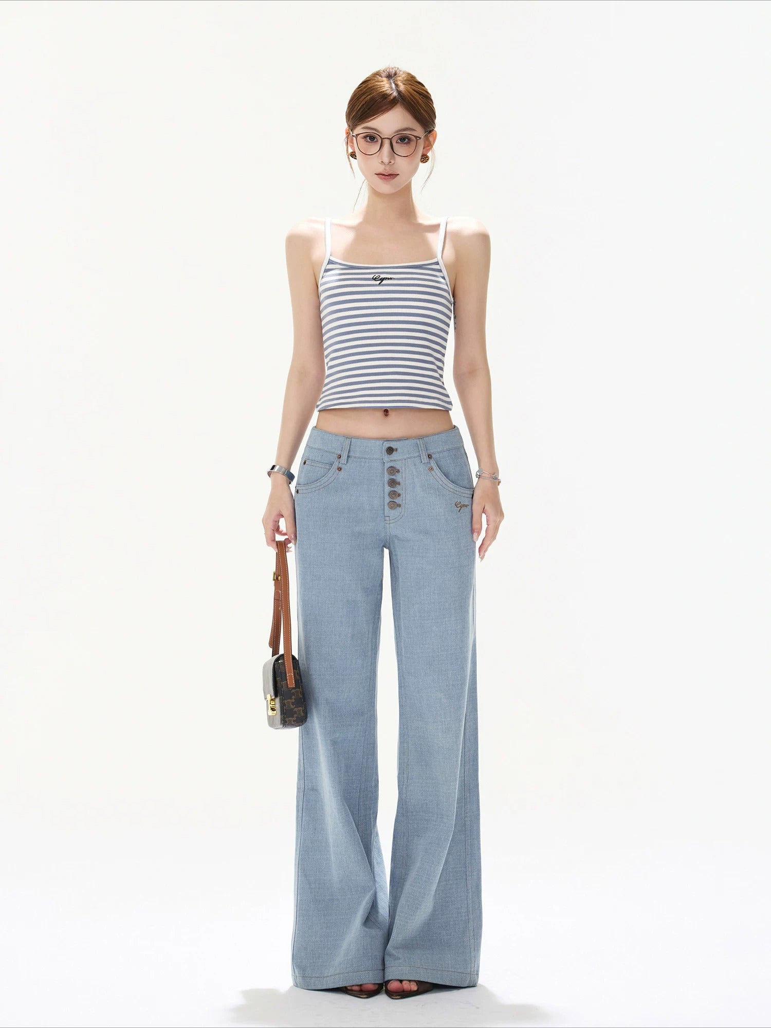 Striped Halter Top