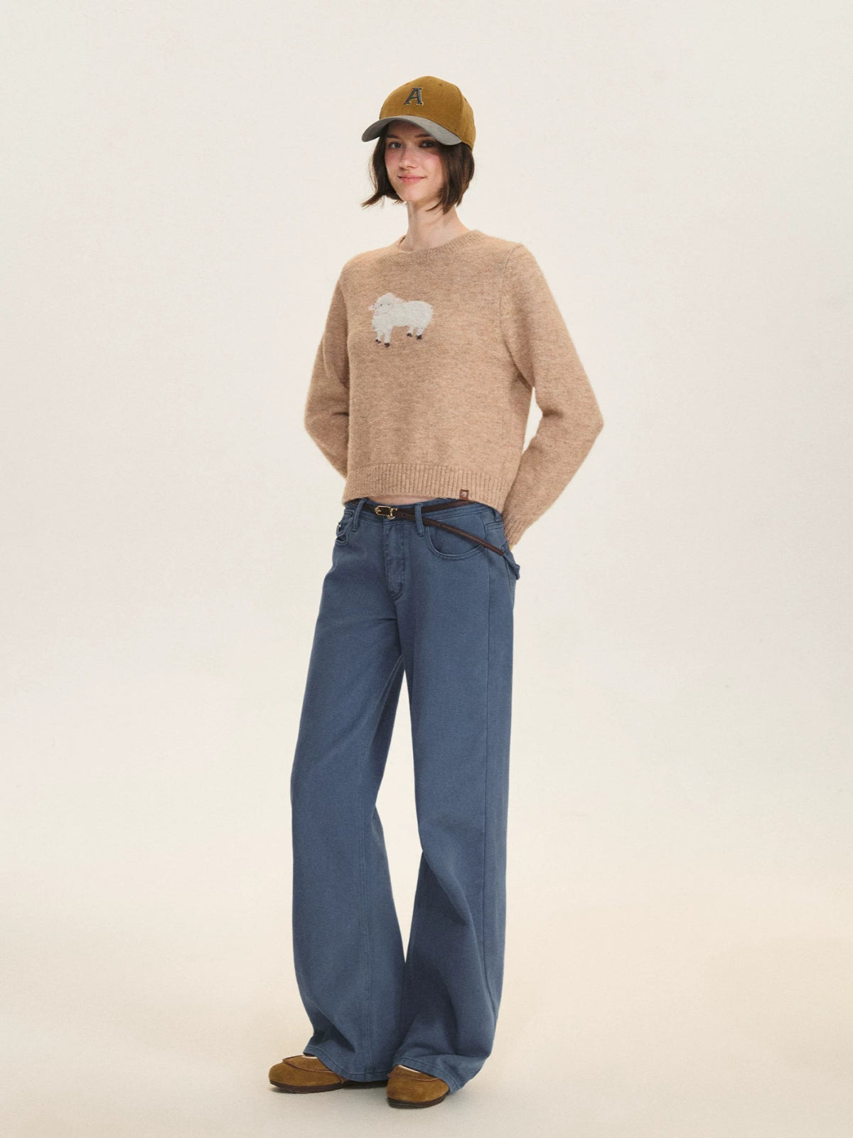 Vintage Blue Low Rise Jeans