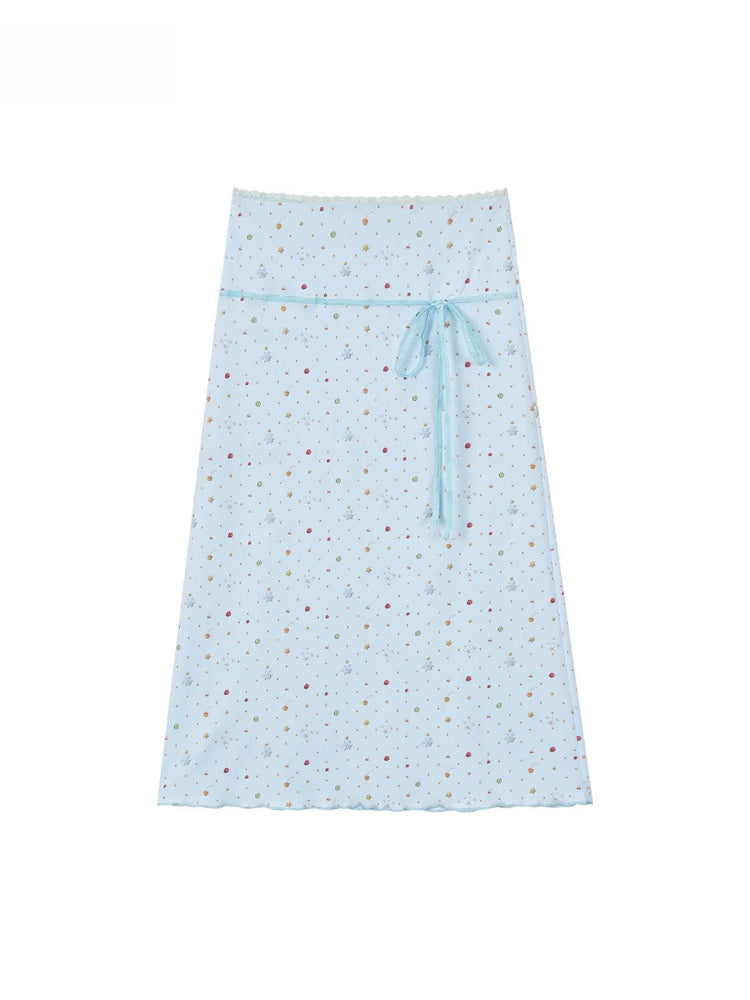 Fruit Print Three-Piece Set
