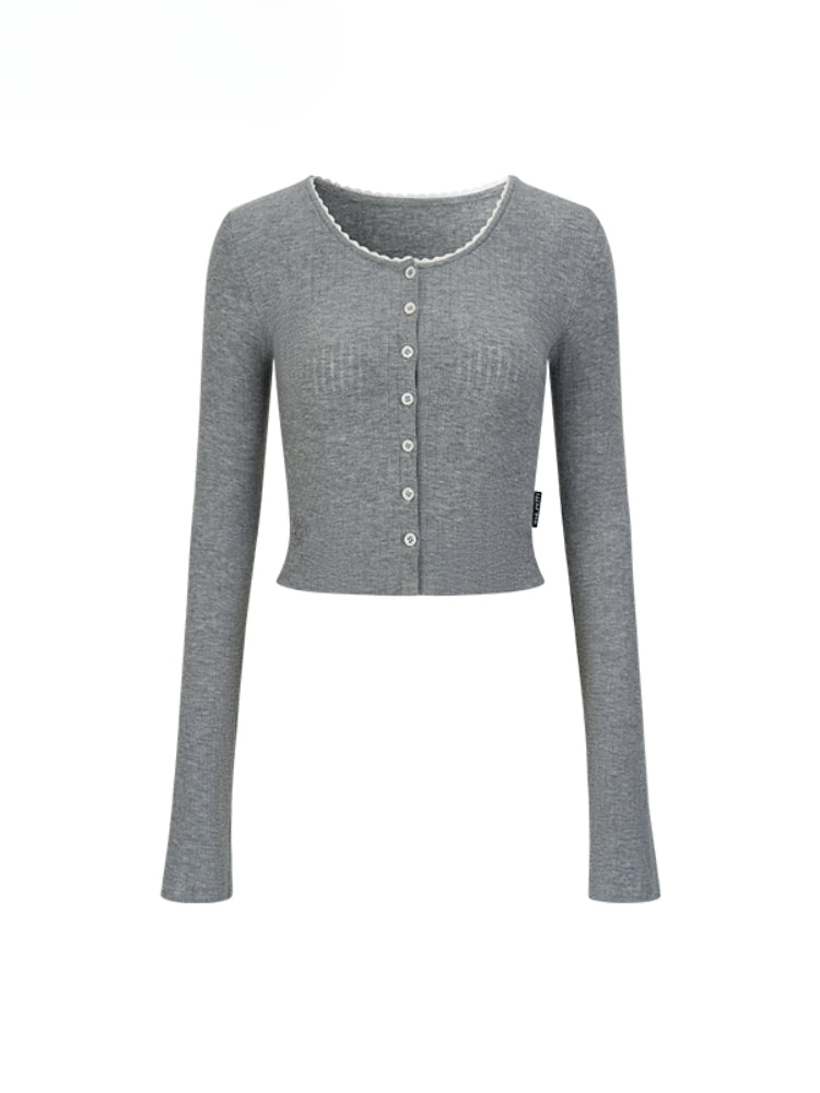 Halter Neck Tank Top & Cardigan Set