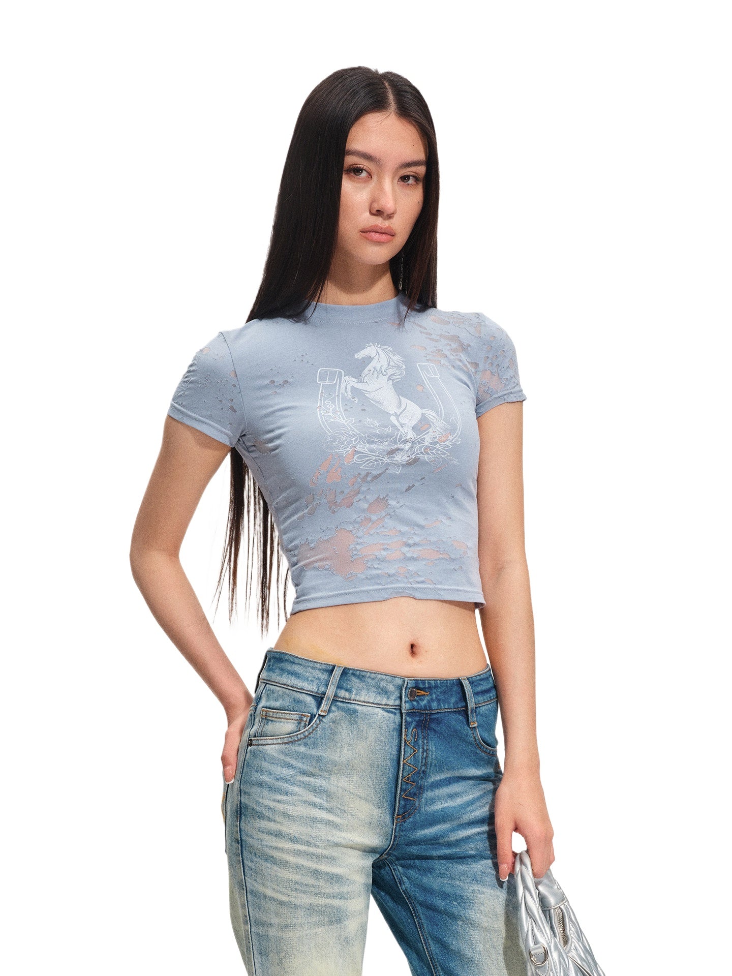 Equestrian Burnout Tee