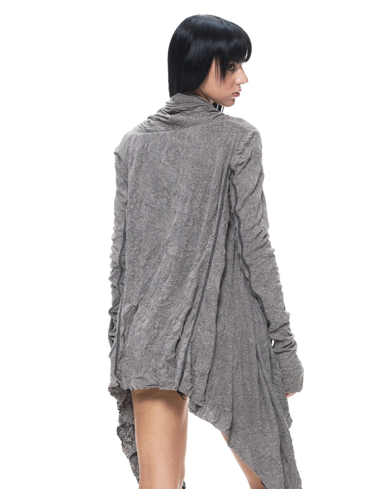 Reversible Wing Print Cardigan