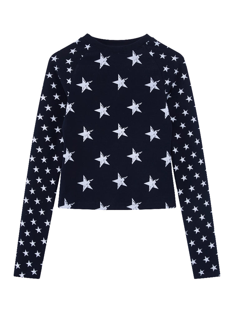 Vintage Star Print Tee