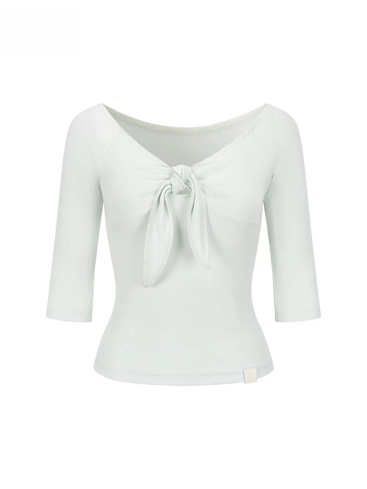 Off-Shoulder Tie Top