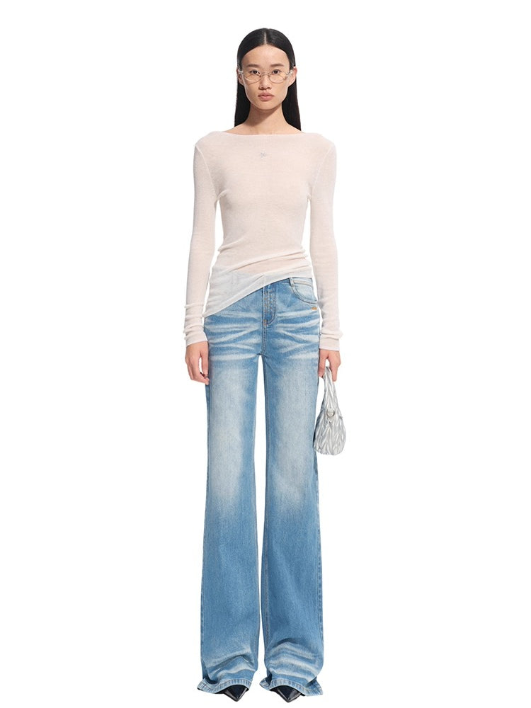 N4 Ratio Straight-Leg Jeans