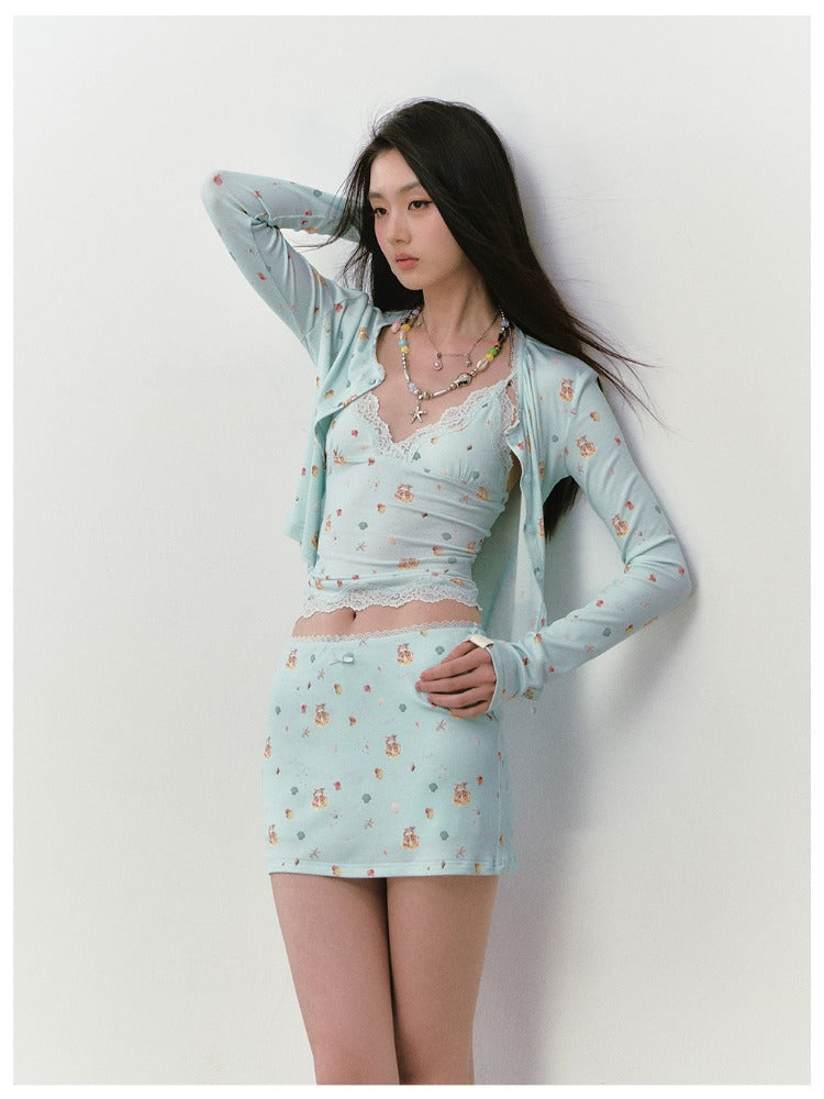 Seaside Exclusive Custom Series Tank Top & Skirt Set