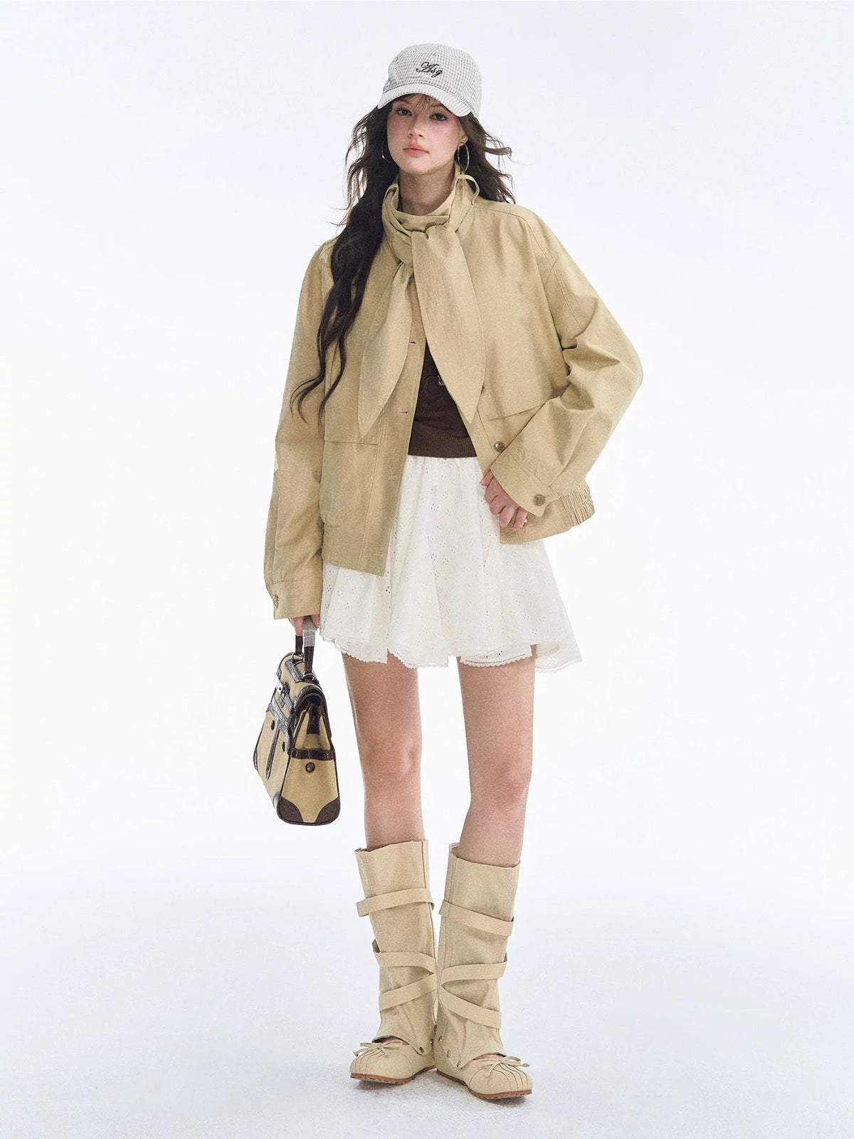 Vintage Detachable Bunny Ear Jacket