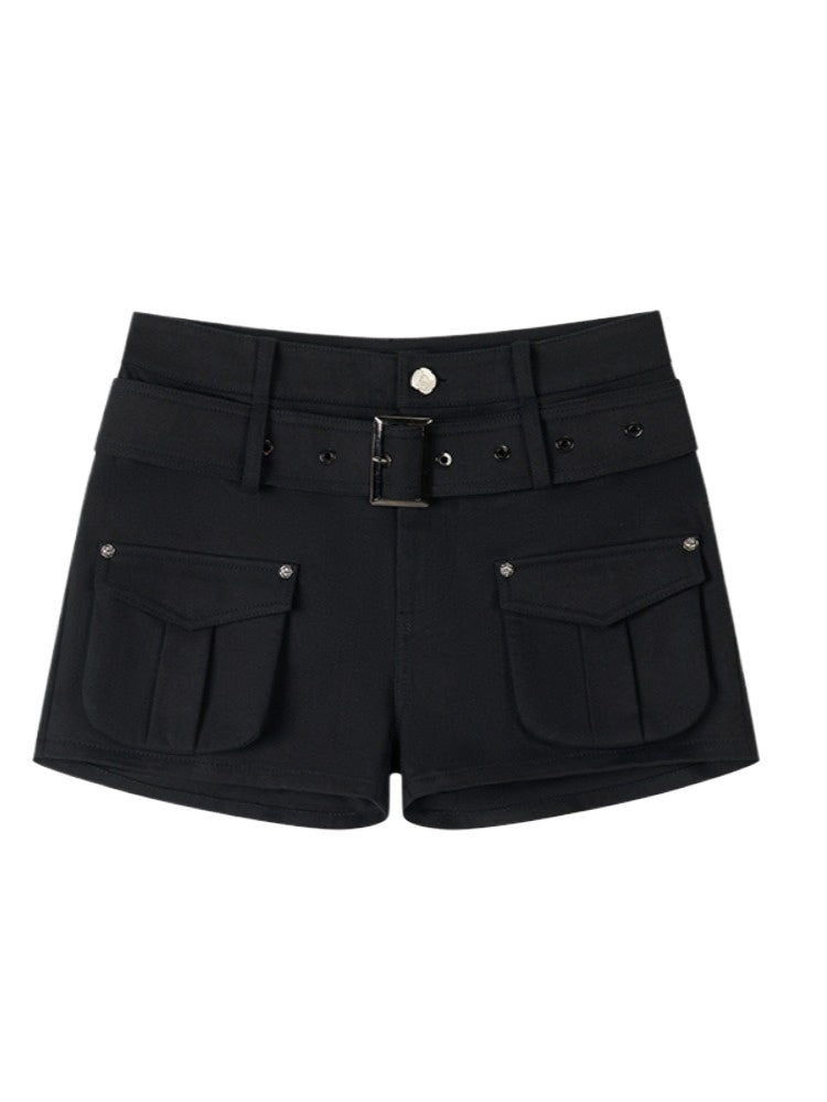 Cargo Shorts with 3D Pockets
