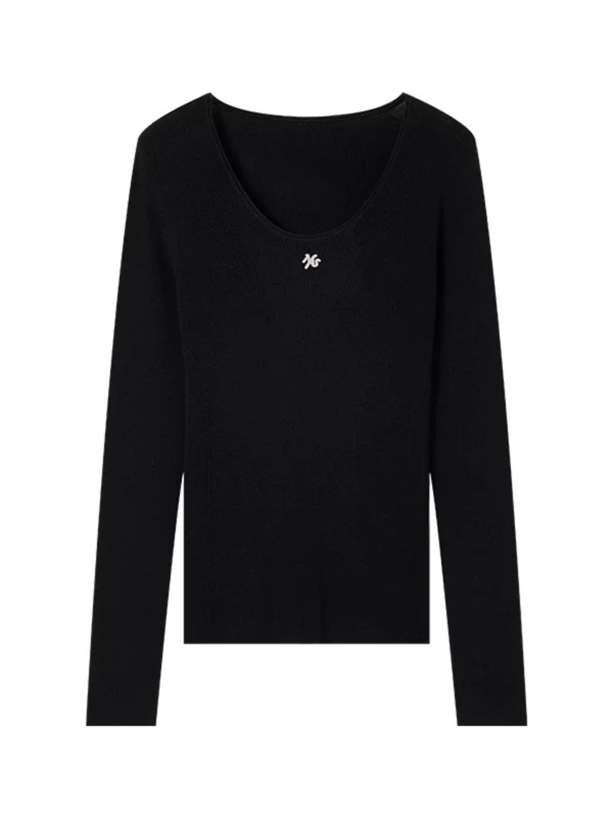 Cashmere U-Neck Sweater