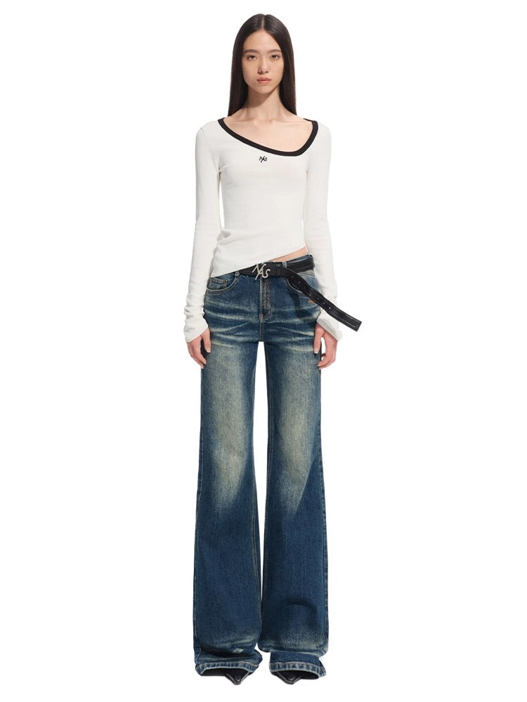 N4 Ratio Straight-Leg Jeans