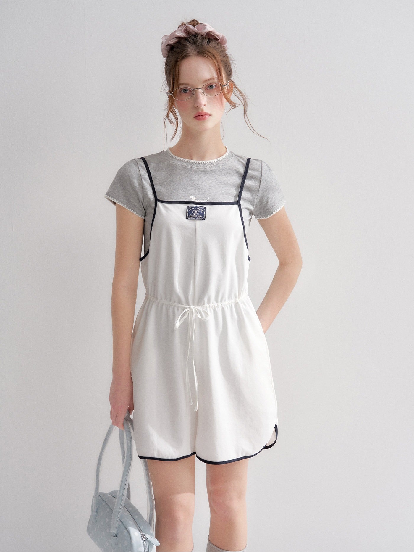 Drawstring Wide-Leg Jumpsuit