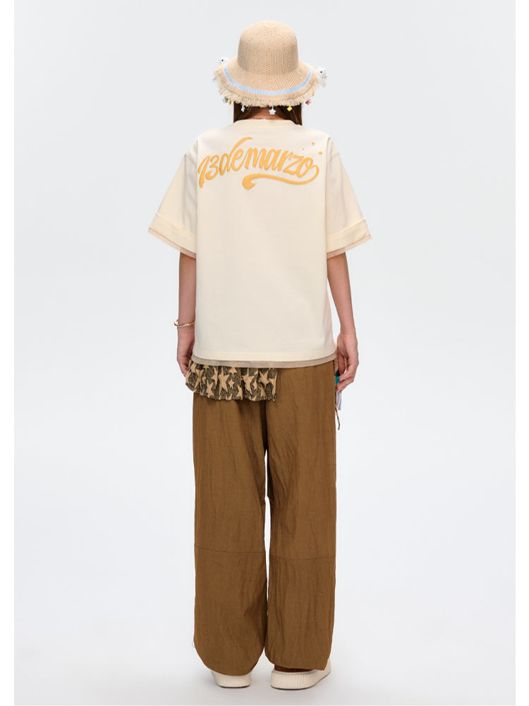 Surfing Doll Cotton T-shirt