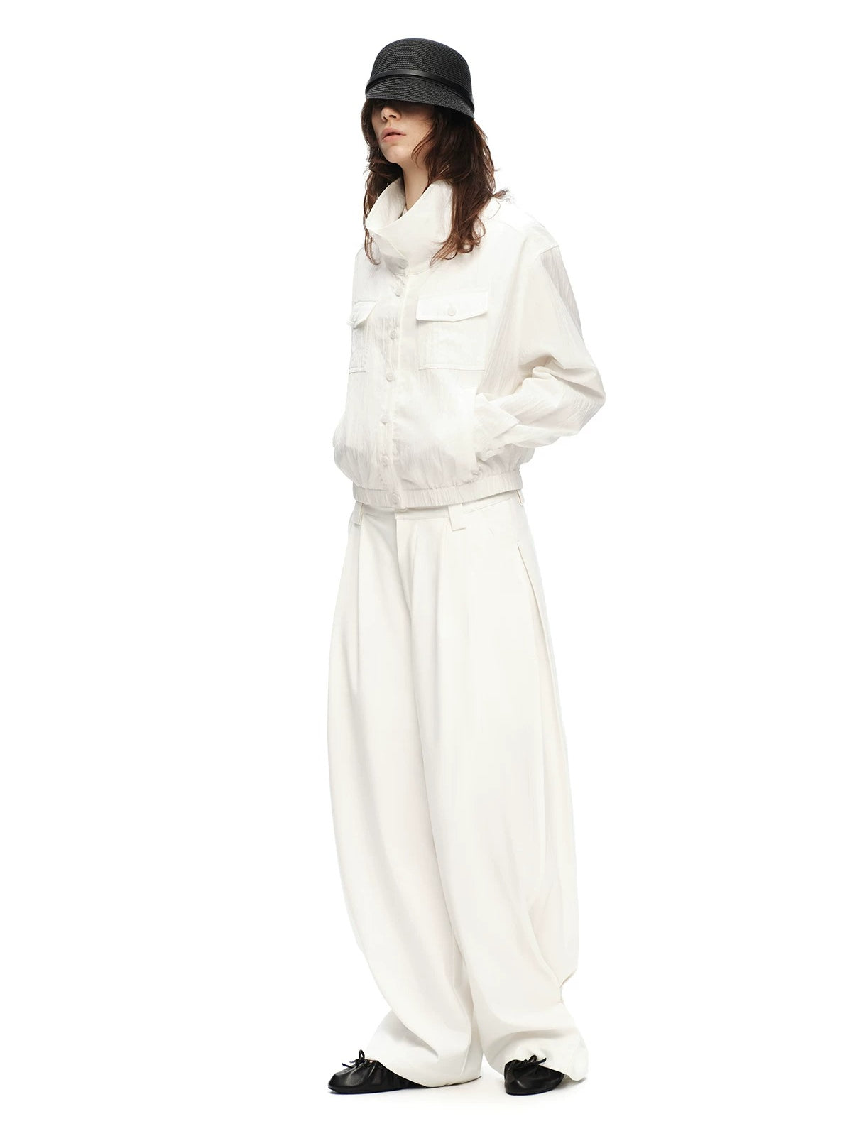 Double Pleated Pants