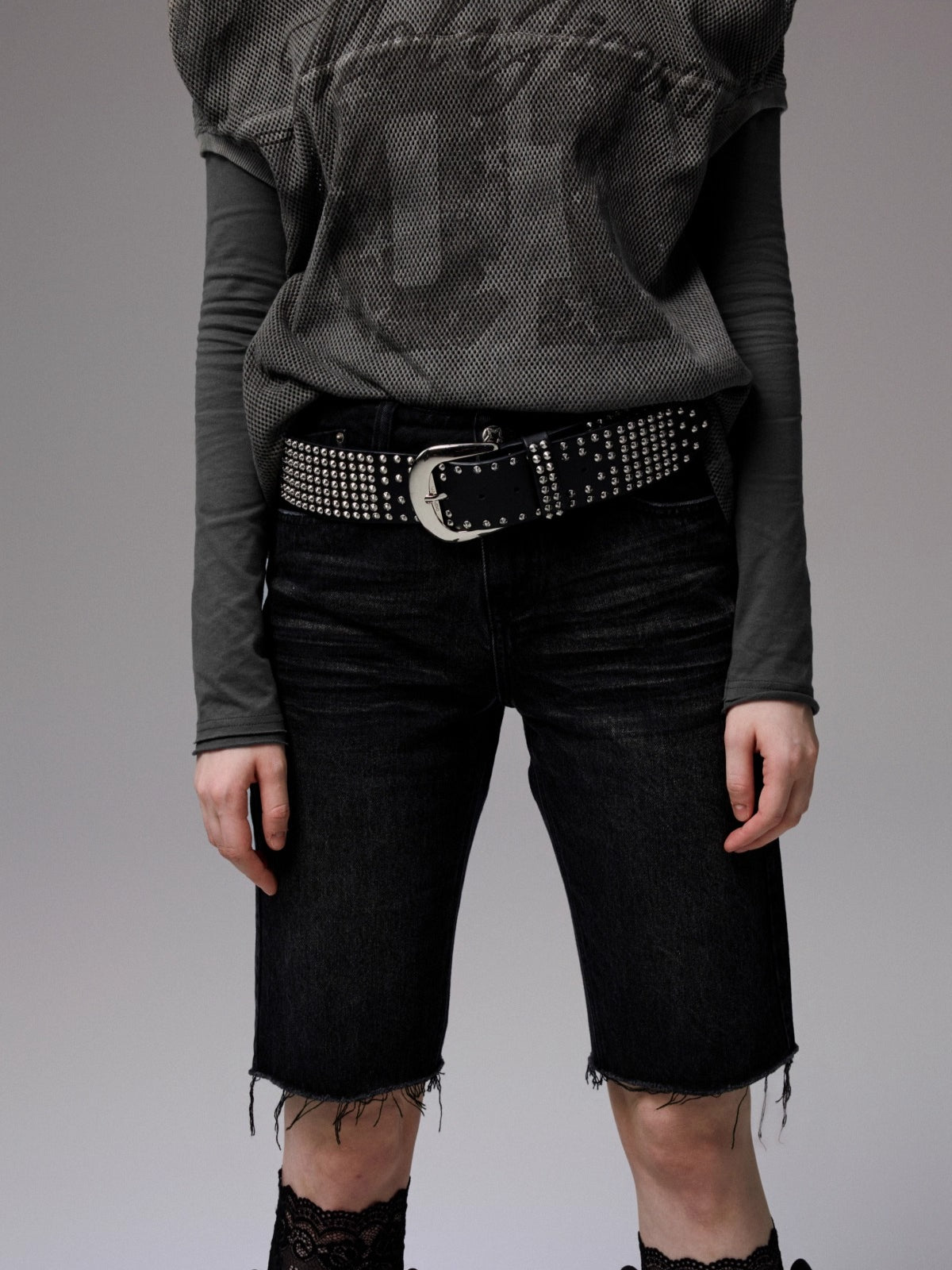 Punk Rivet Adjustable Belt