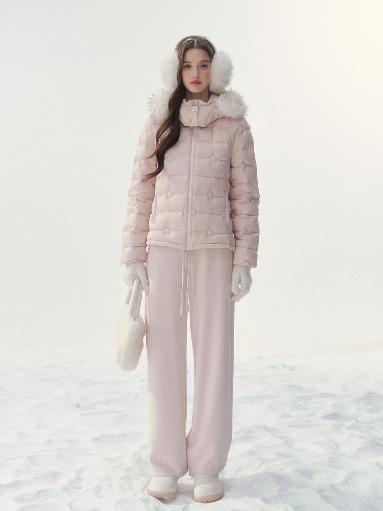 Quilted Dream Embossed Down Jacket