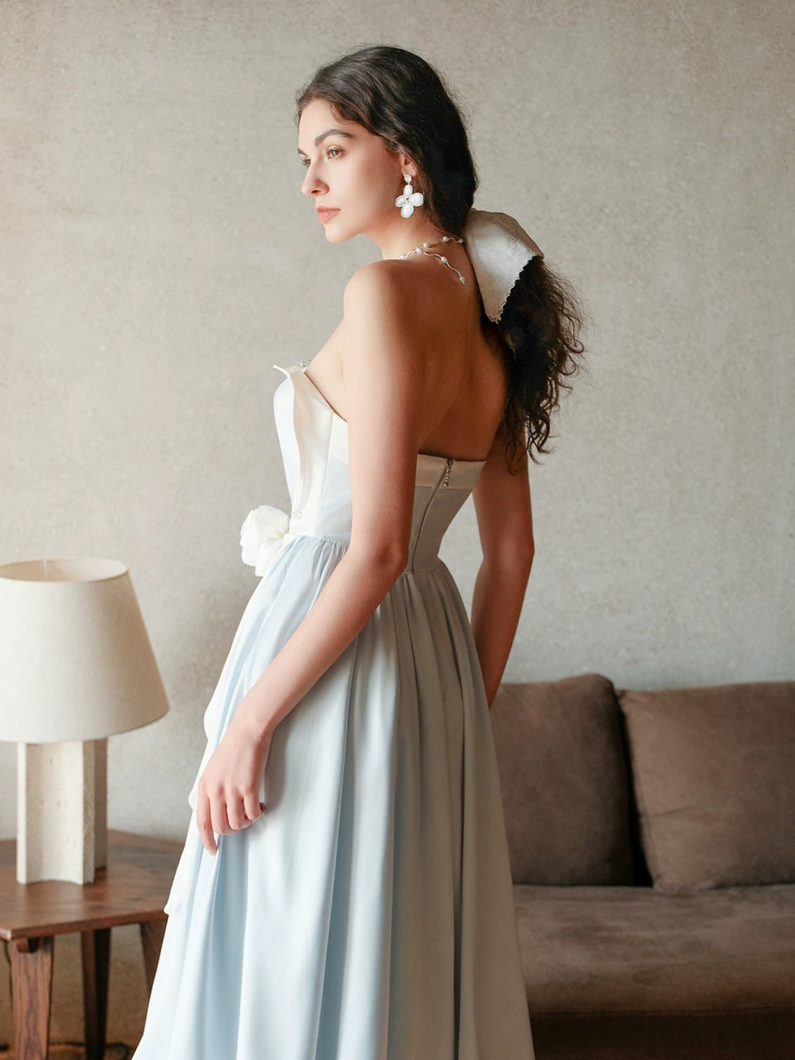 Bloom Satin Dress