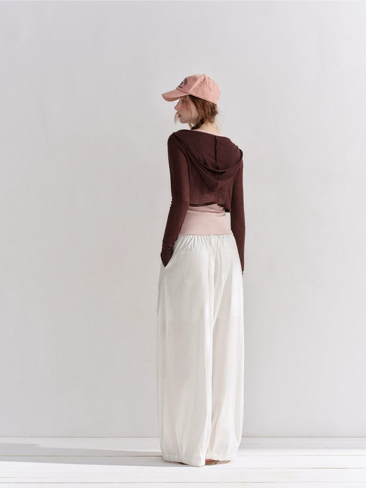 Sun Hooded Cover-up Set