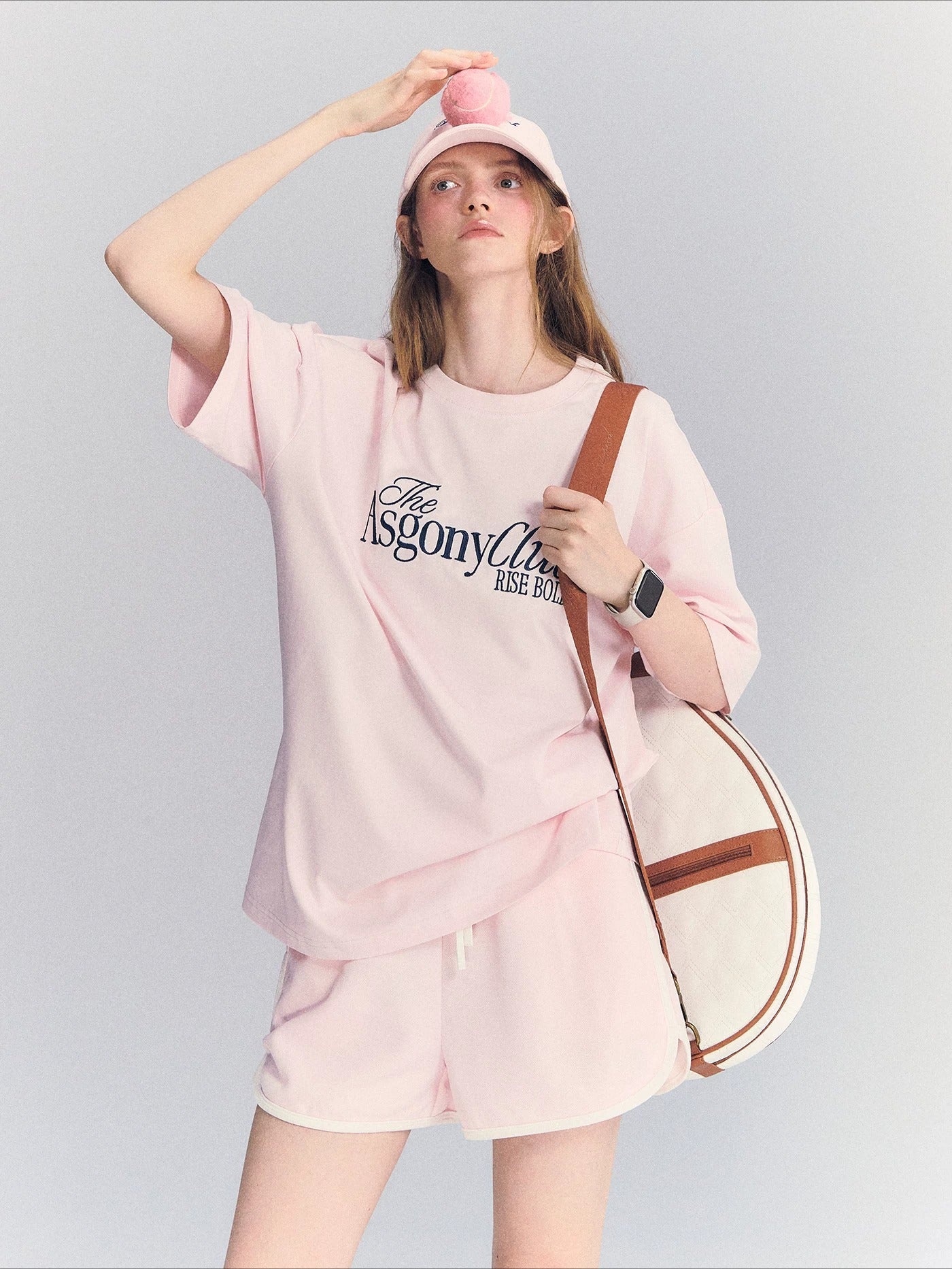 Embroidered Letter Tee