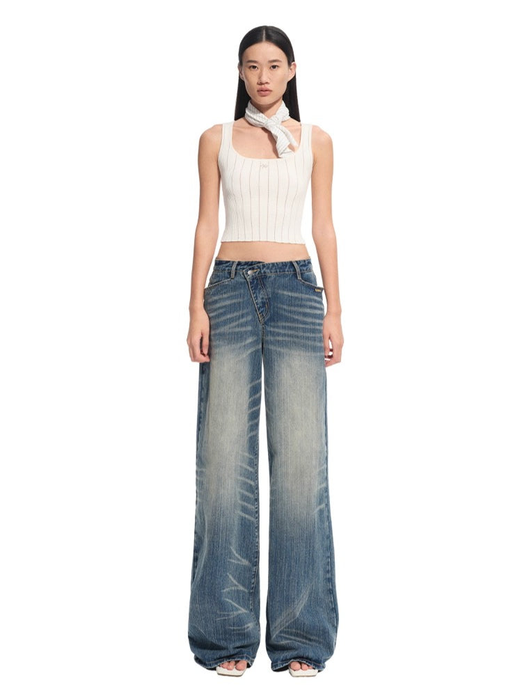 Cutout Ribbed Camisole