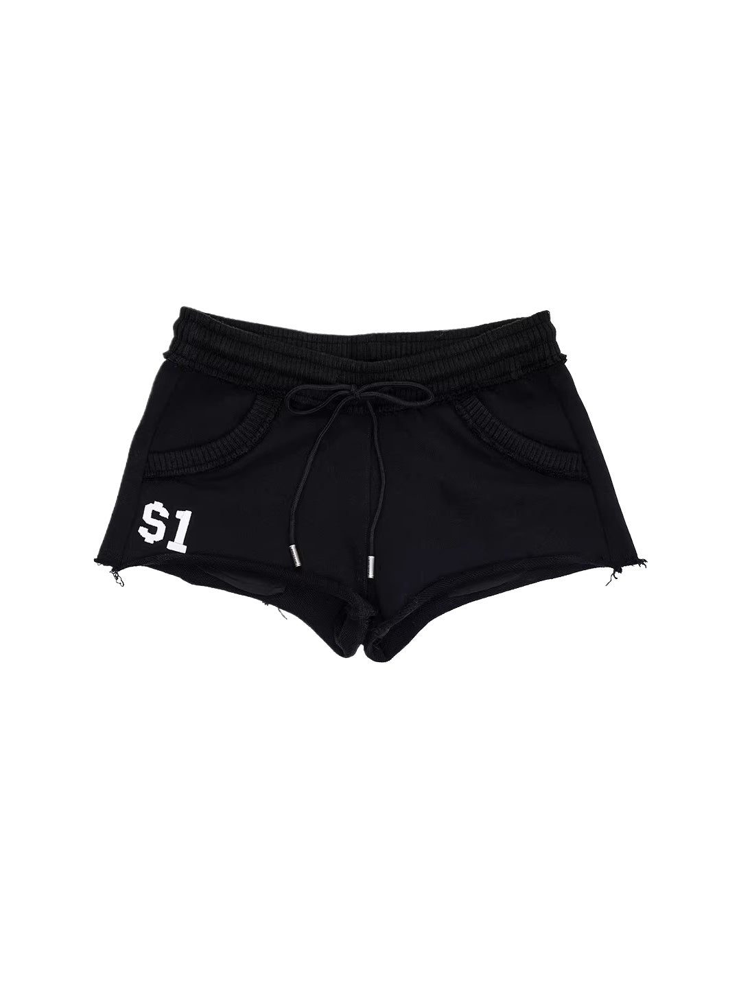 Bone Embroidery Sweat Shorts