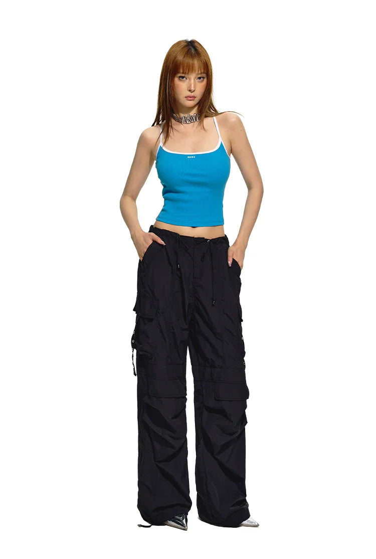 Waist-cinching Sports Tank Top