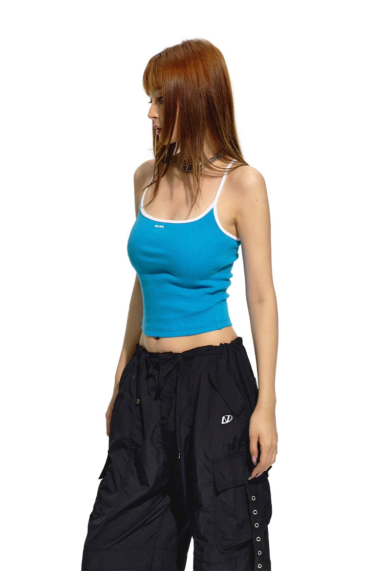 Waist-cinching Sports Tank Top