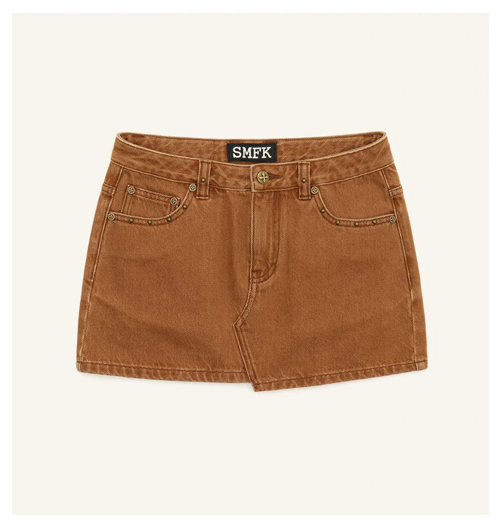 Ancient Myth Huntress Ultra-short Denim Skirt