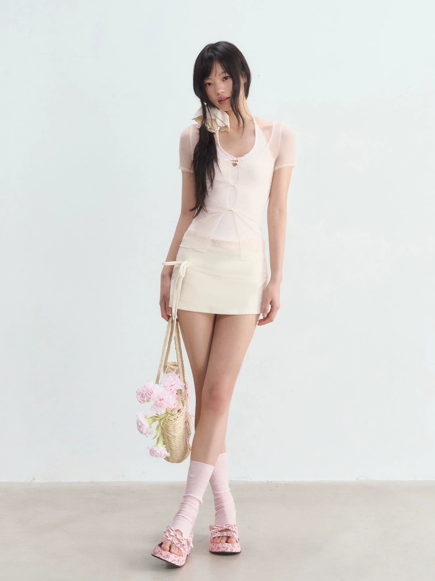 Mesh Halter Layer Top