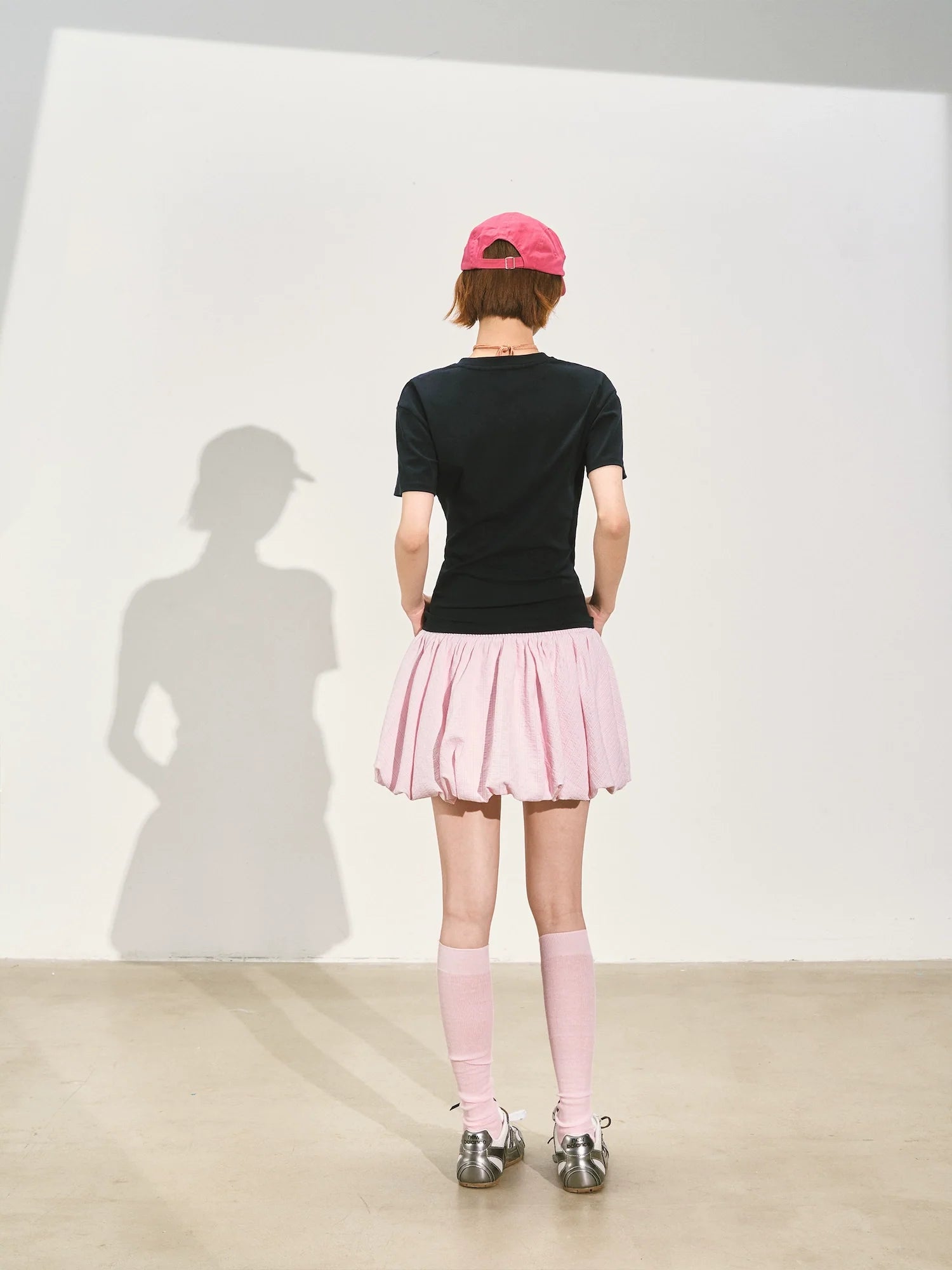 Slim-Fit Lazy Half-sleeve T-shirt