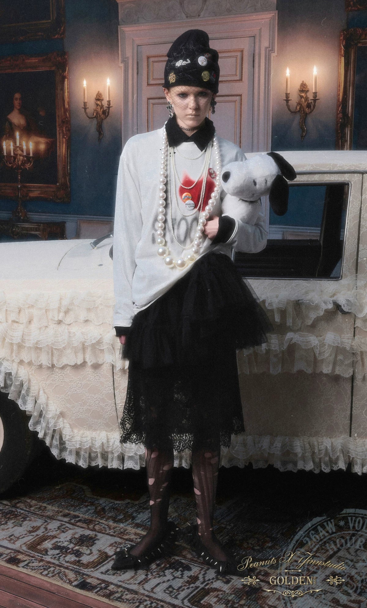 Vintage Printed Long Sleeve Tee