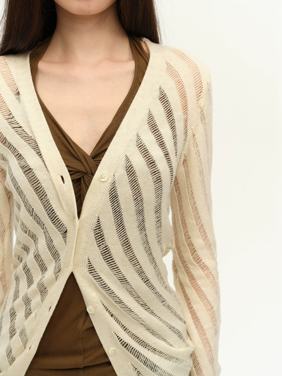 Twist-Front Halter Tank Top