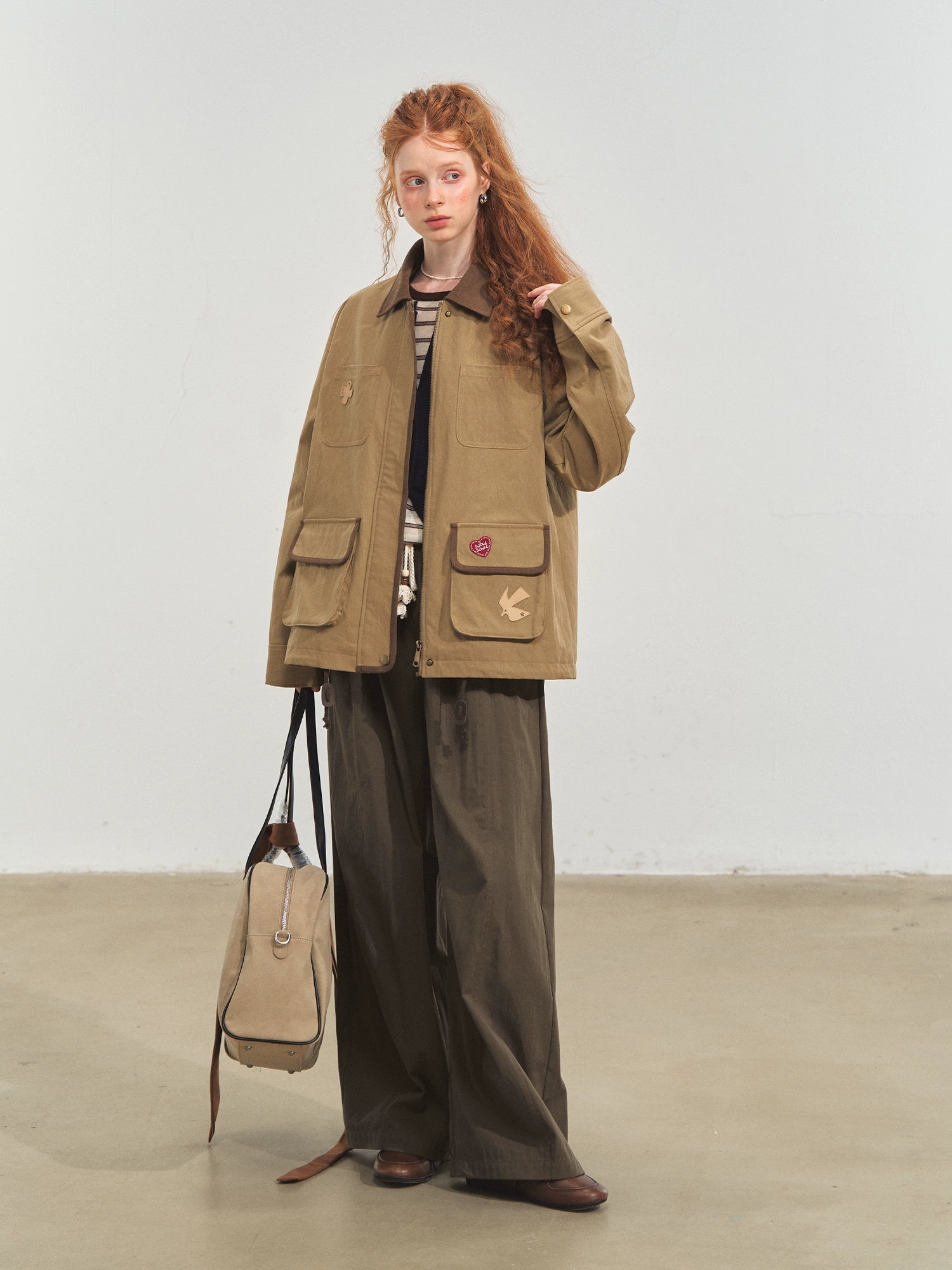 Barn-Style Vintage Jacket Coat