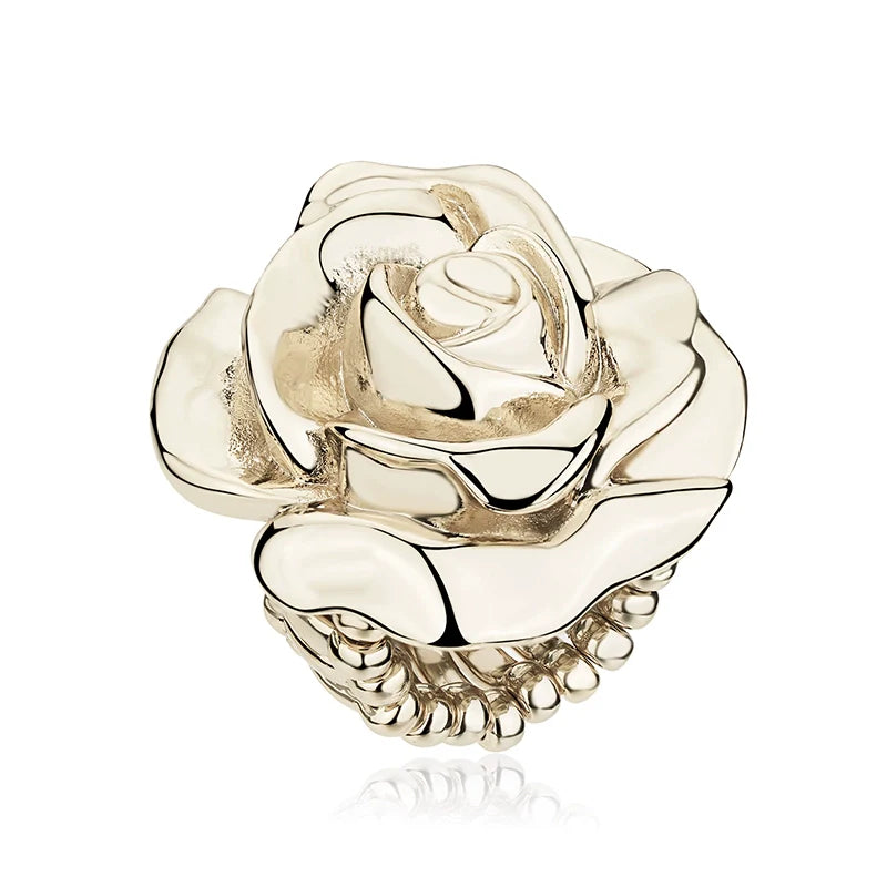 Rose Diamond Set Ring