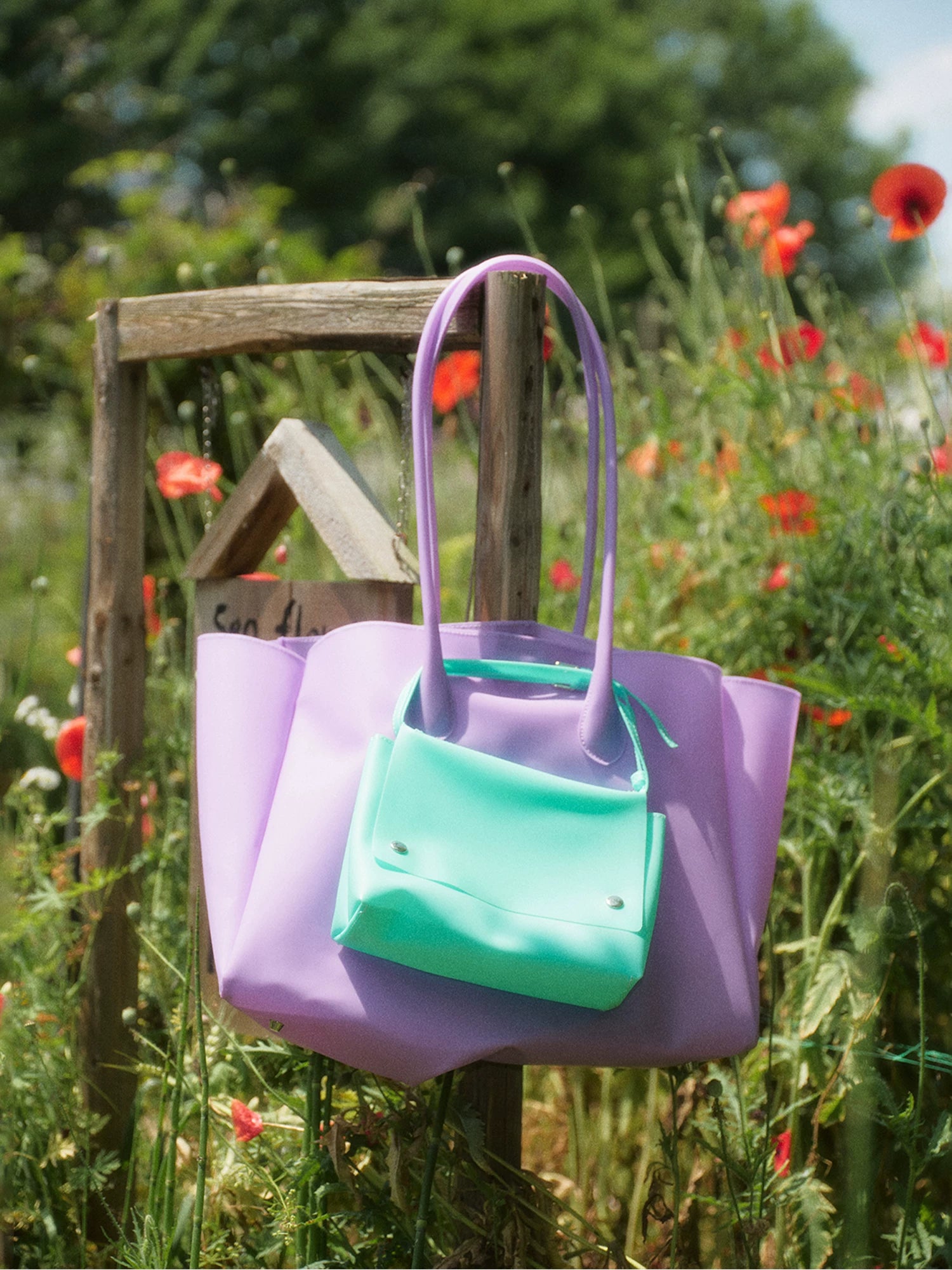 Color Jelly Tote Bag