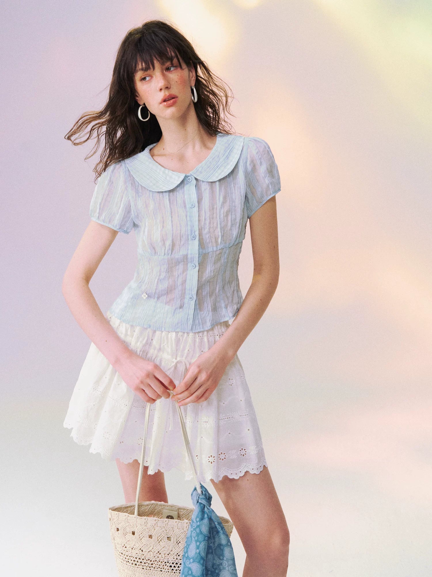 Doll Collar French Blouse