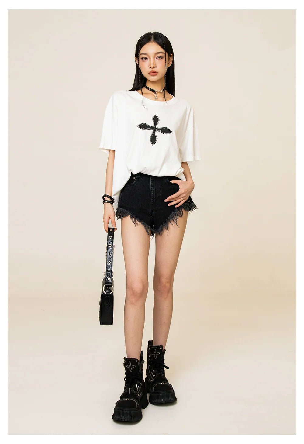 Compass Cross Vintage Tee