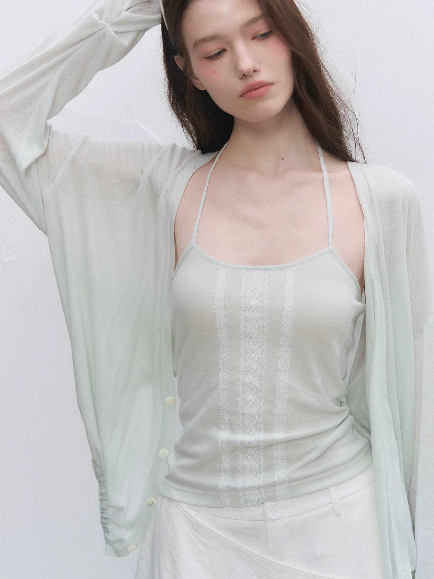 Tencel Linen Sun Protection 2-piece Set