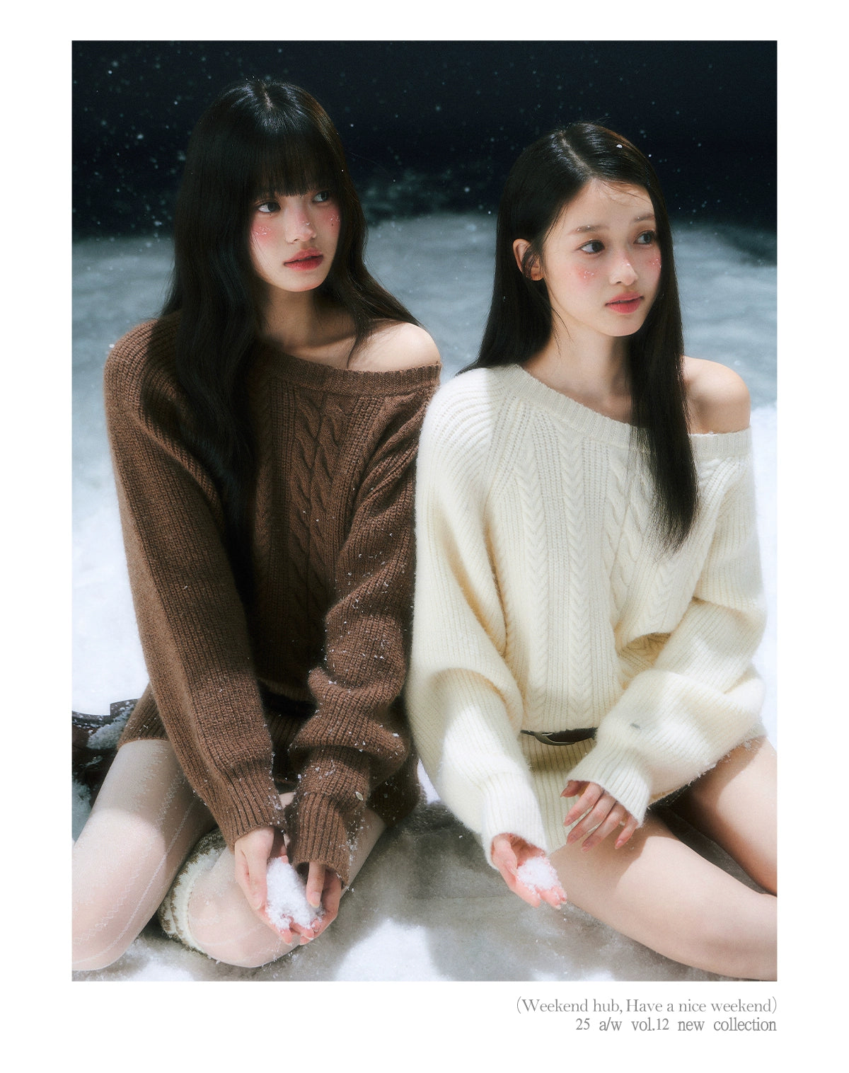 Coffee & Apricot Off-the-shoulder Belt Dress