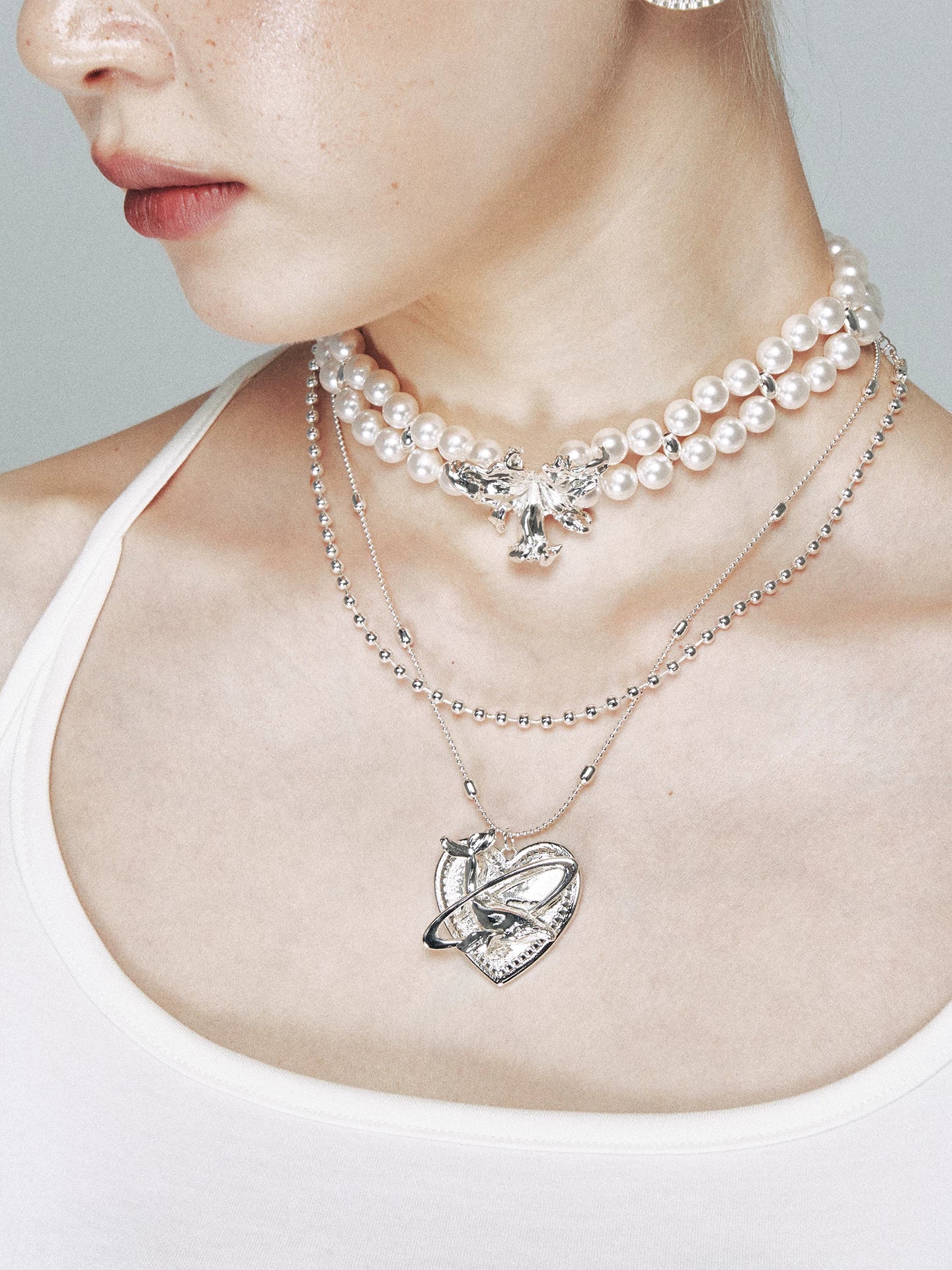 Pearl Flower Choker