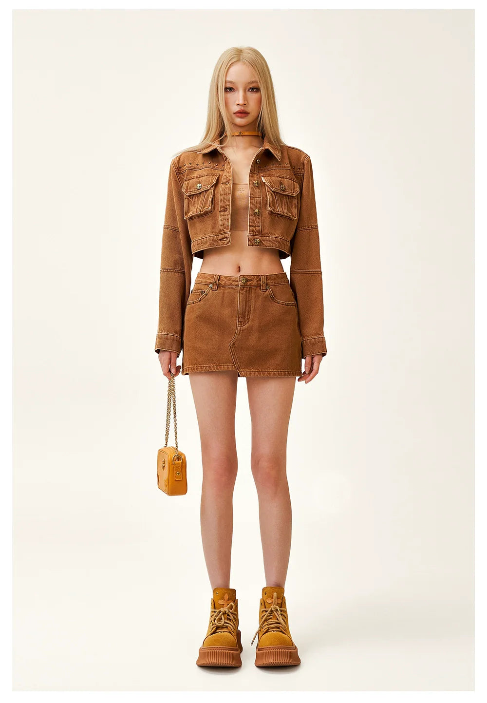 Ancient Myth  Huntress Ultra-short Denim Skirt