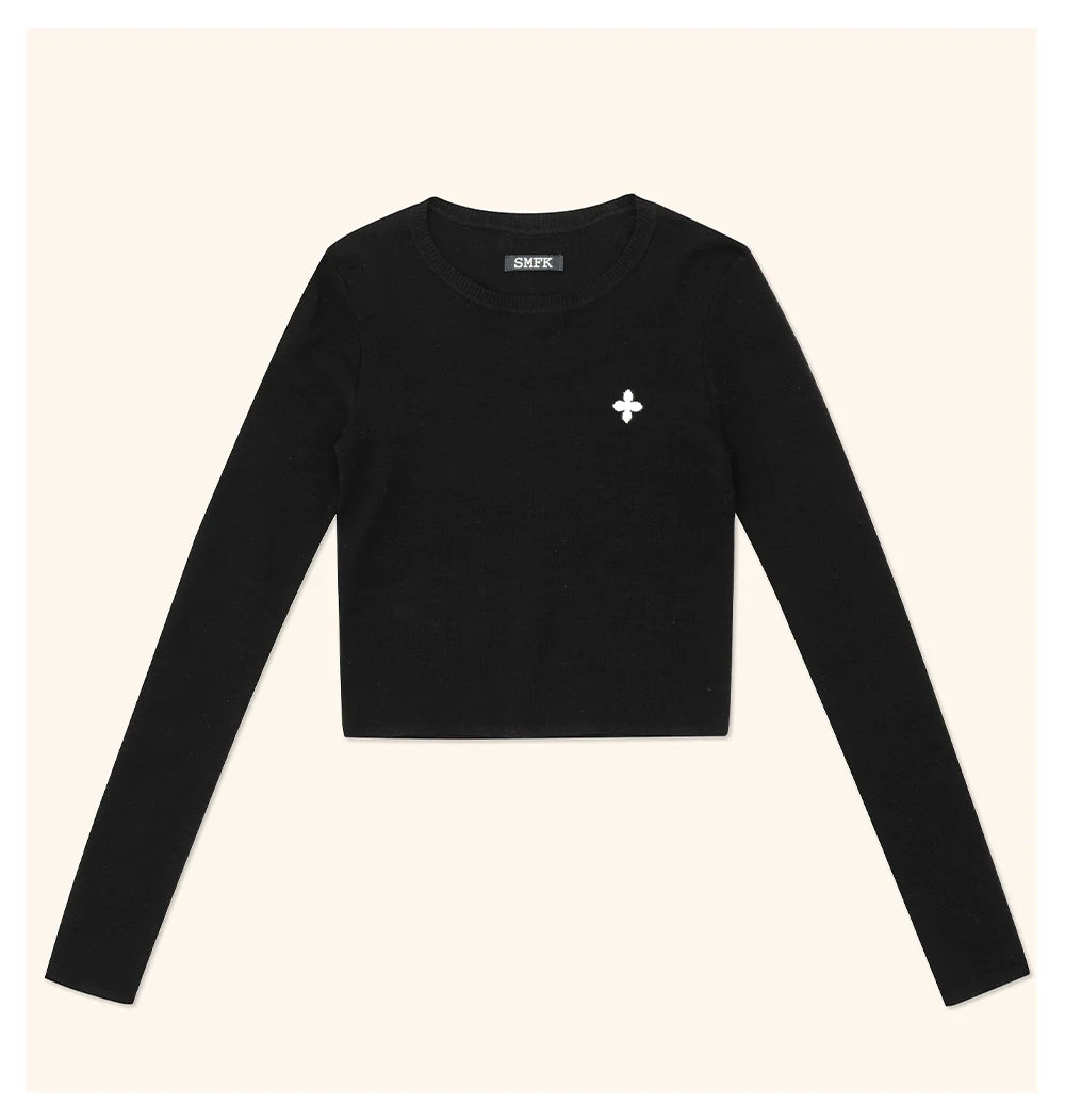 Compass Cross Flower Classic Sweater