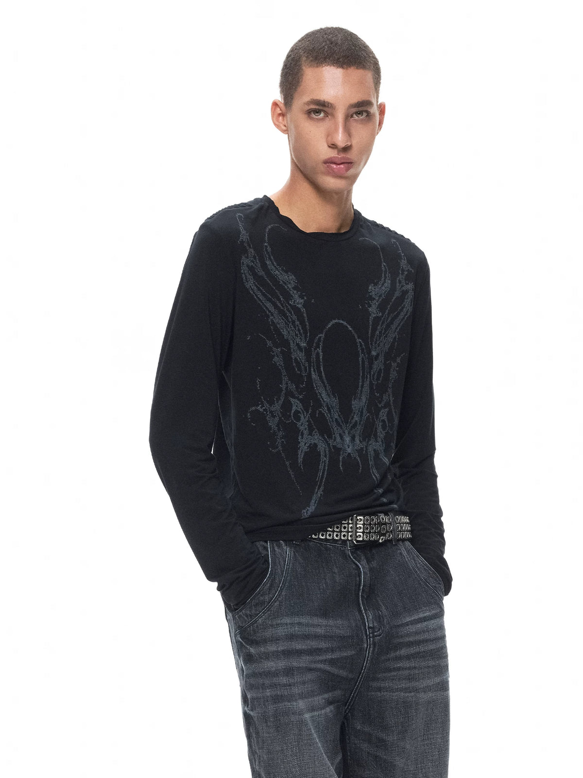 Visual Streetwear Thumb Hole Tee