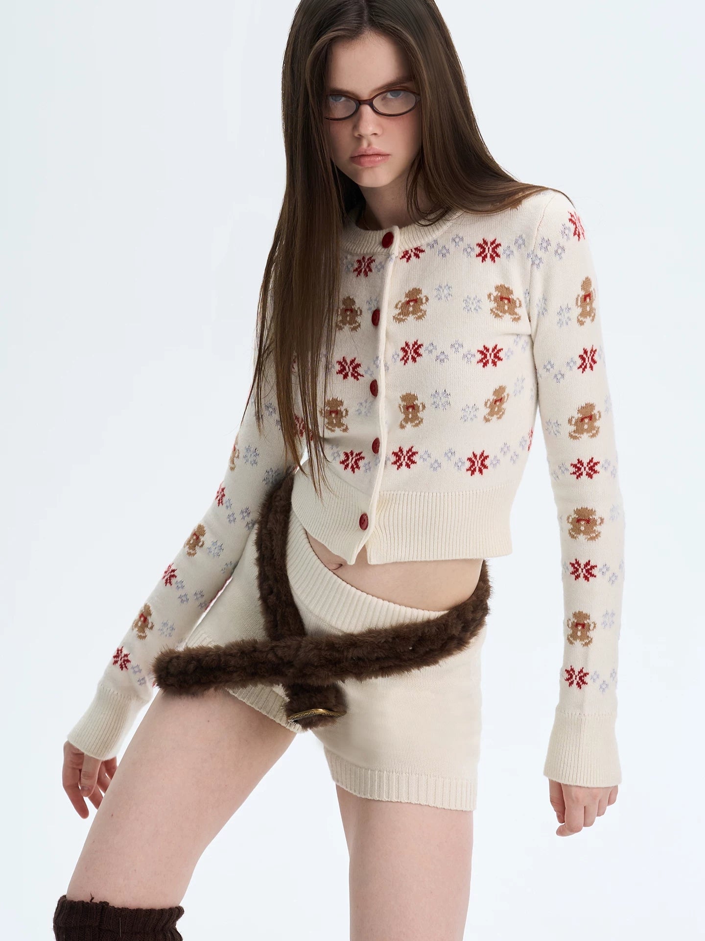 Cashmere Blend Holiday Knit Set