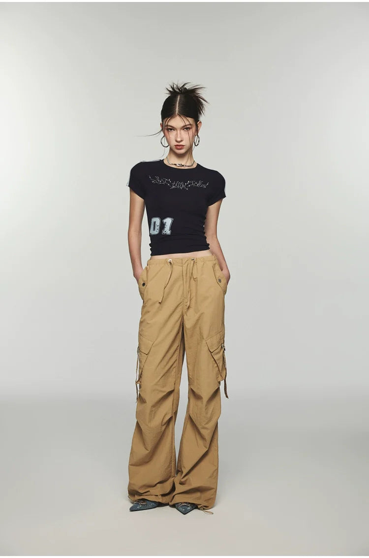 Utility Wide-Leg Pants