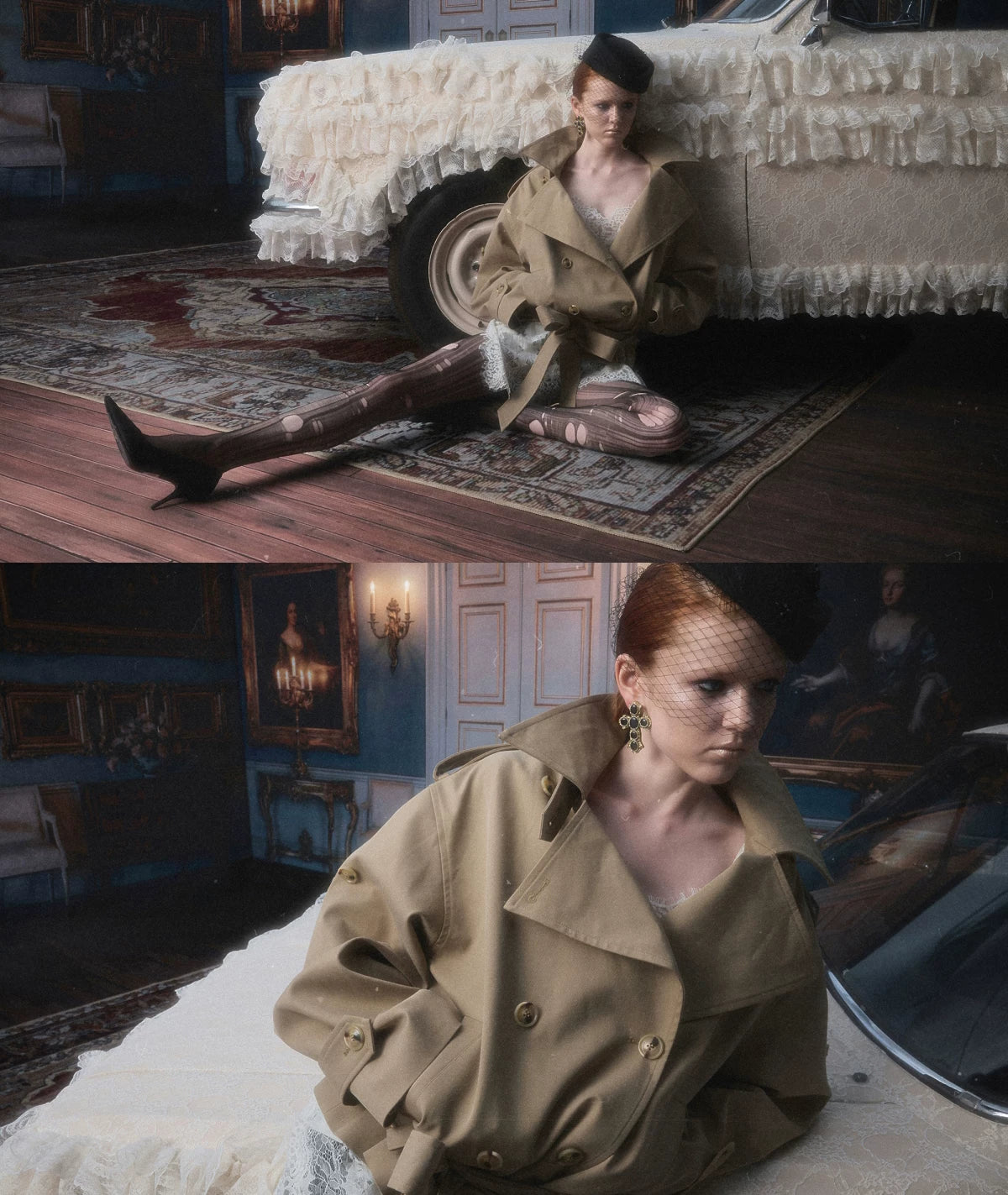 Double Breasted Trench Coat