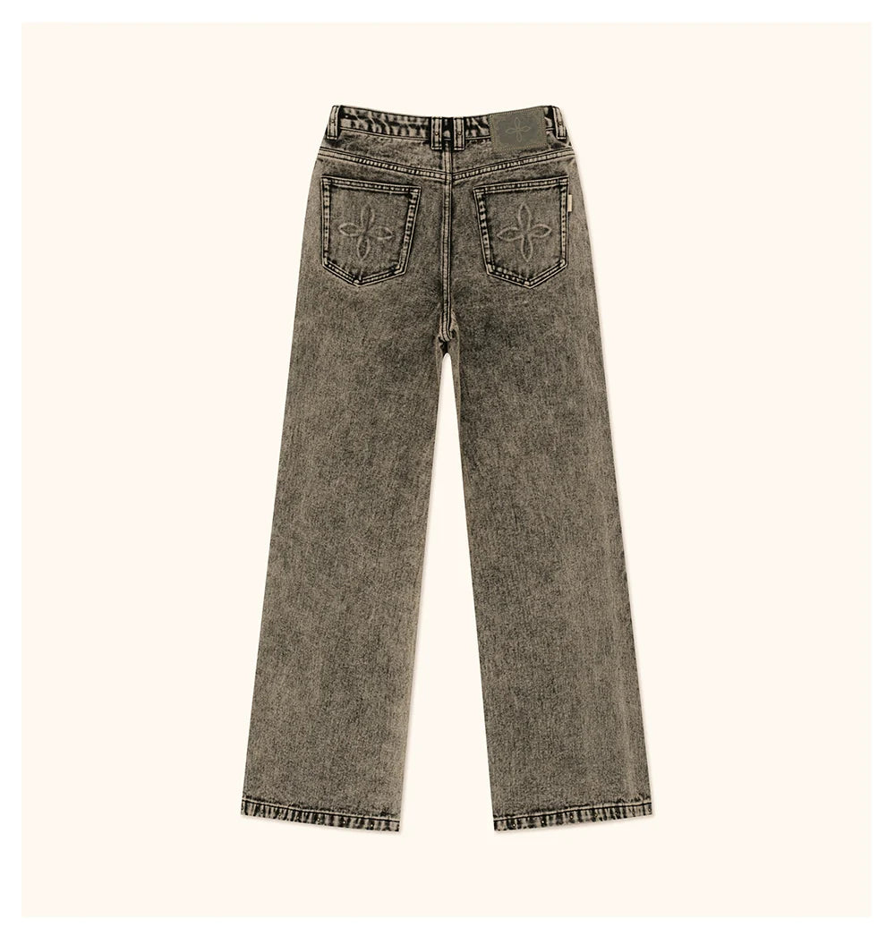 Compass Classic Wide Leg Flared Jeans