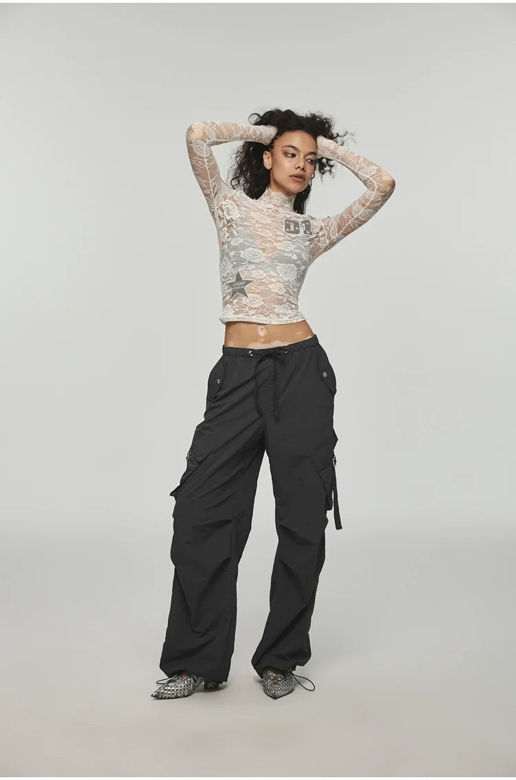 Utility Wide-Leg Pants
