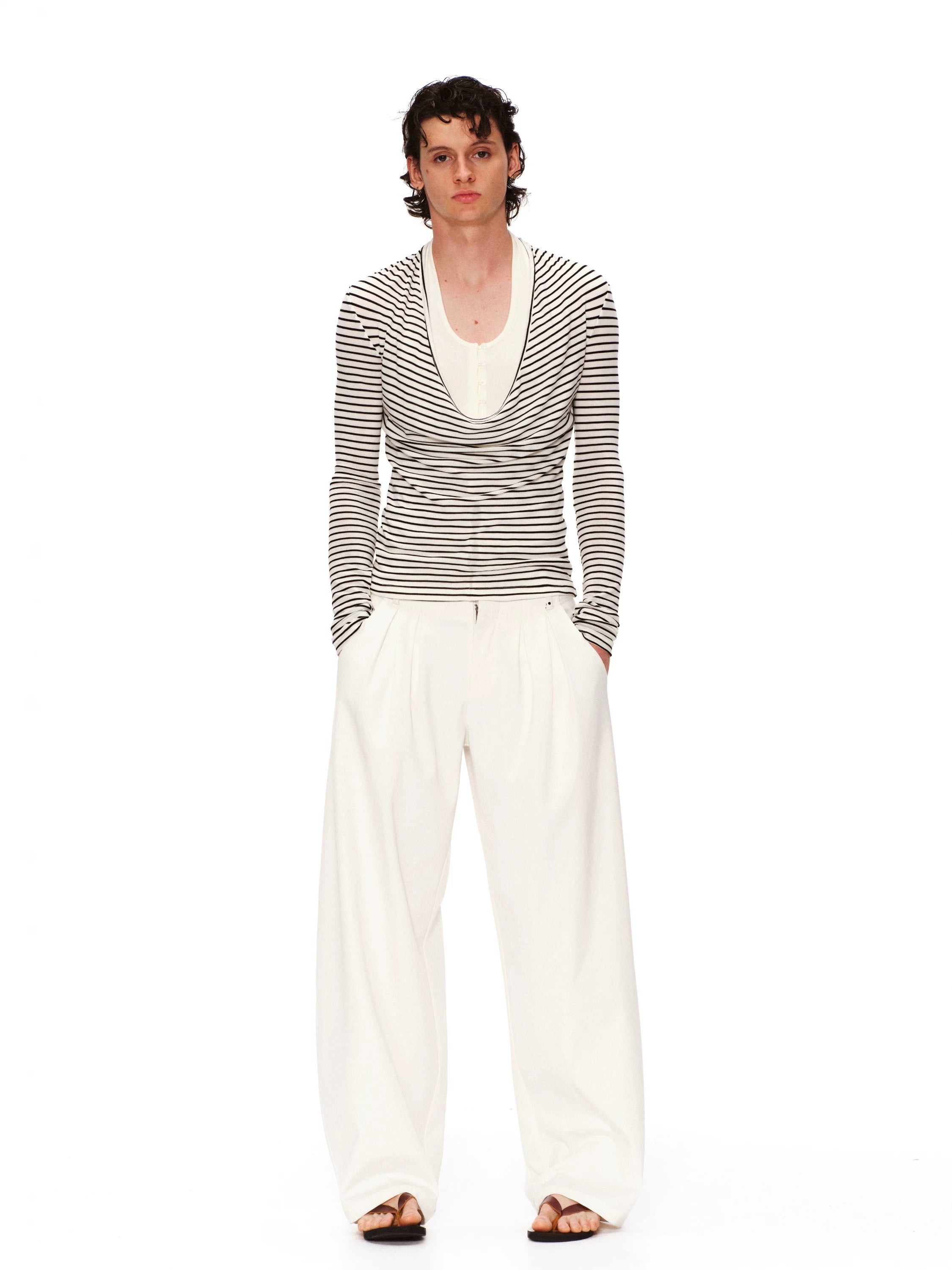 Polka Dot Waist Trousers