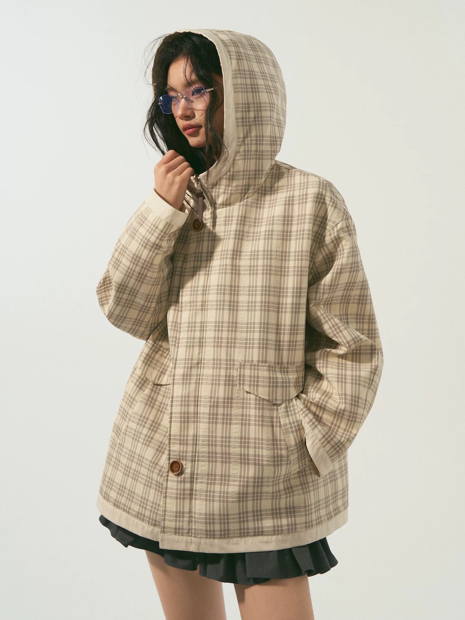 Reversible Hooded Jacket
