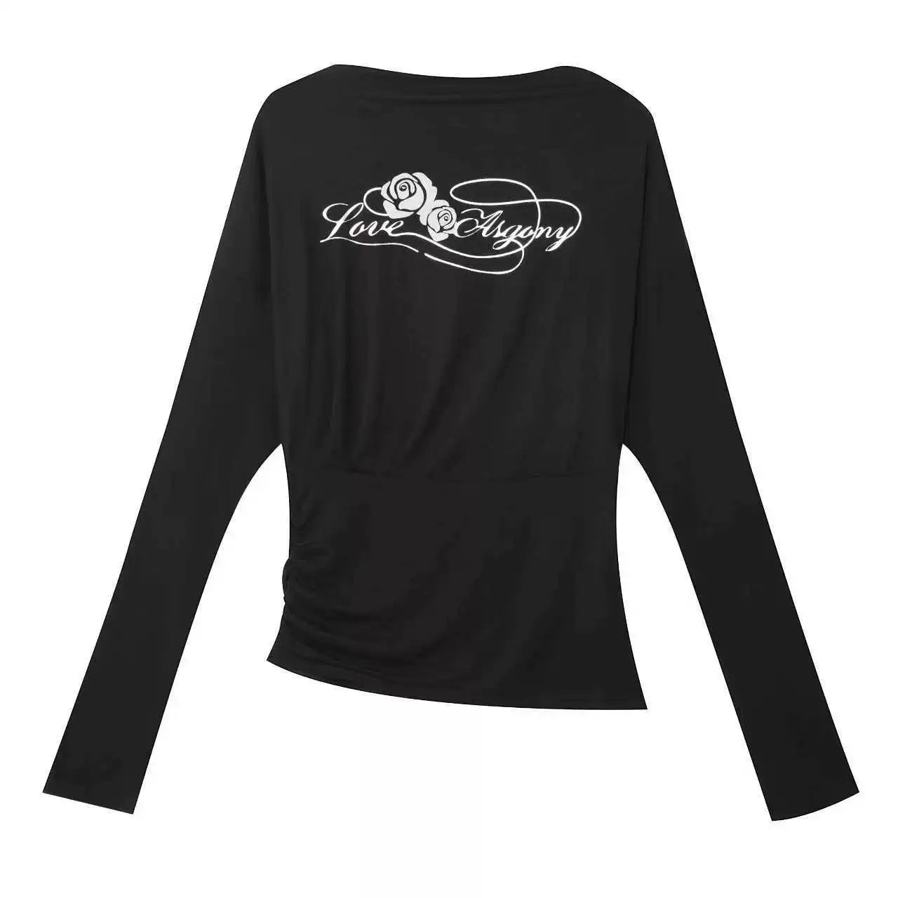 Floral Ruched Sun-Protective T-shirt